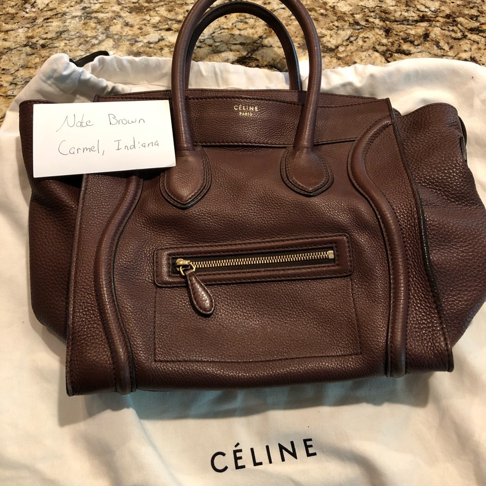Celine Mini Luggage Tote